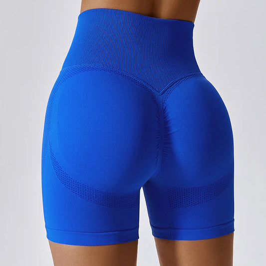 Short de Sport Scrunch Seamless – Taille Haute & Effet Push-Up