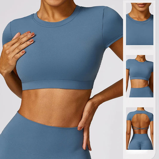 Crop Top Dos Nu – Style et performance