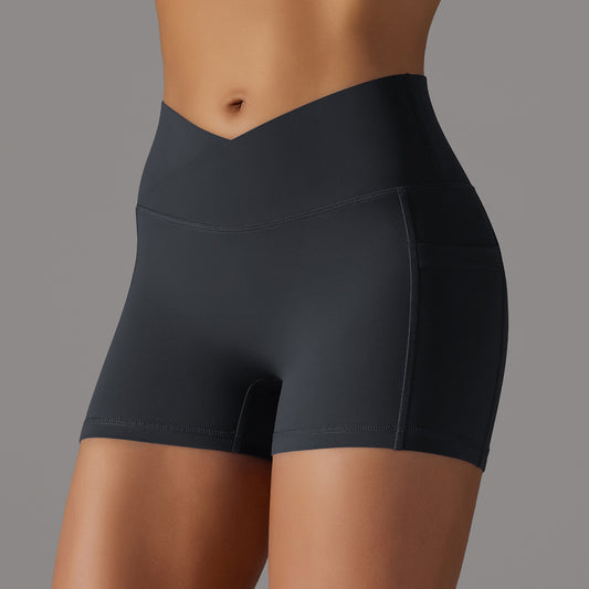 Short de Sport Yoga avec Poche – Confort & Praticité